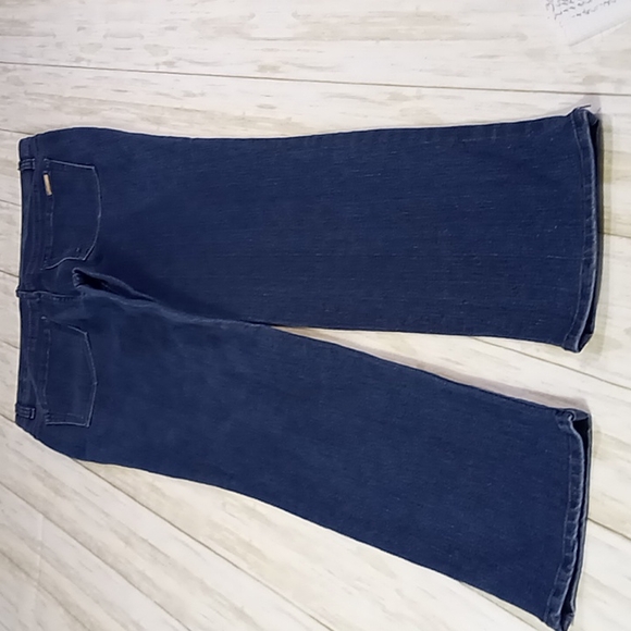 J M Collection Mid-Rise Tapered Leg Blue Jeans Size 8 - Picture 9 of 16